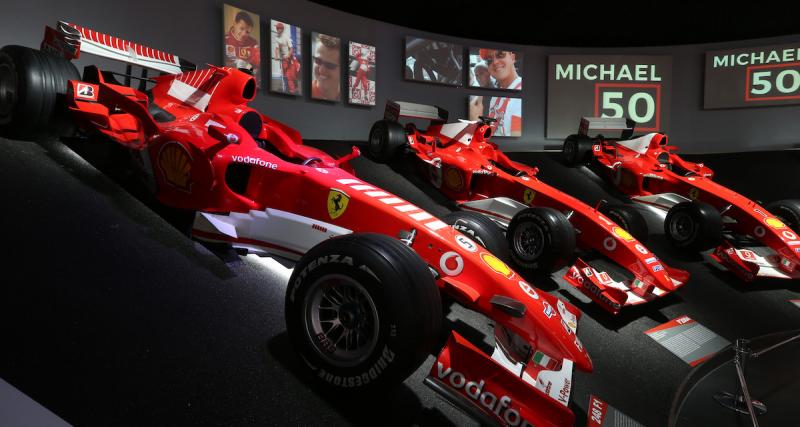 Une expo consacrée à Michael Schumacher au musée Ferrari - Hall of Fame
