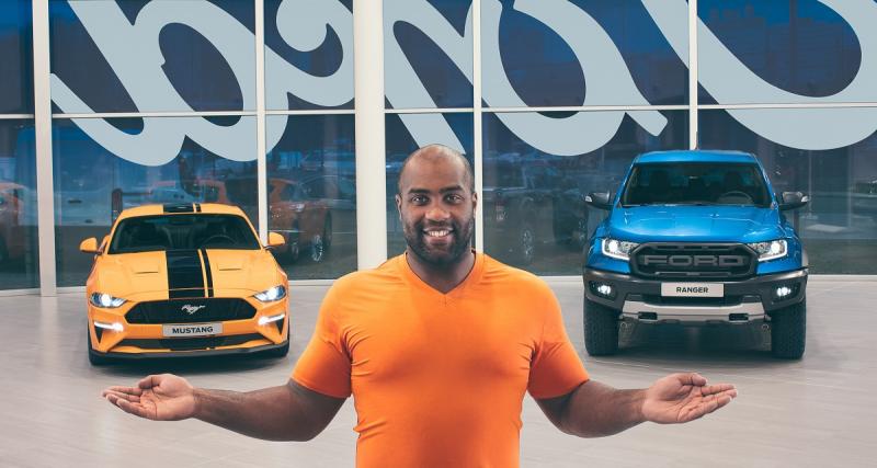 Teddy Riner roule pour Ford - teddy by Dingo