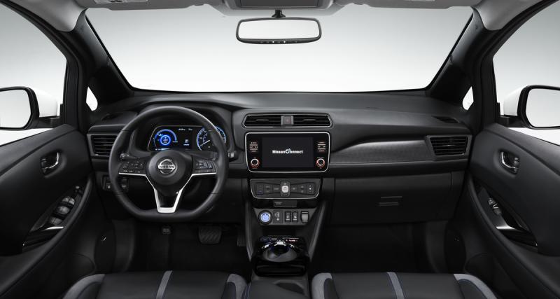 Plus d’autonomie et plus de puissance pour la Nissan Leaf e+ - Le design reste inchangé de la version de base. 