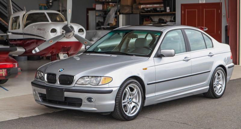  - Avis aux amateurs : une BMW Série 3 E46 de 2002… quasi neuve sur eBay !