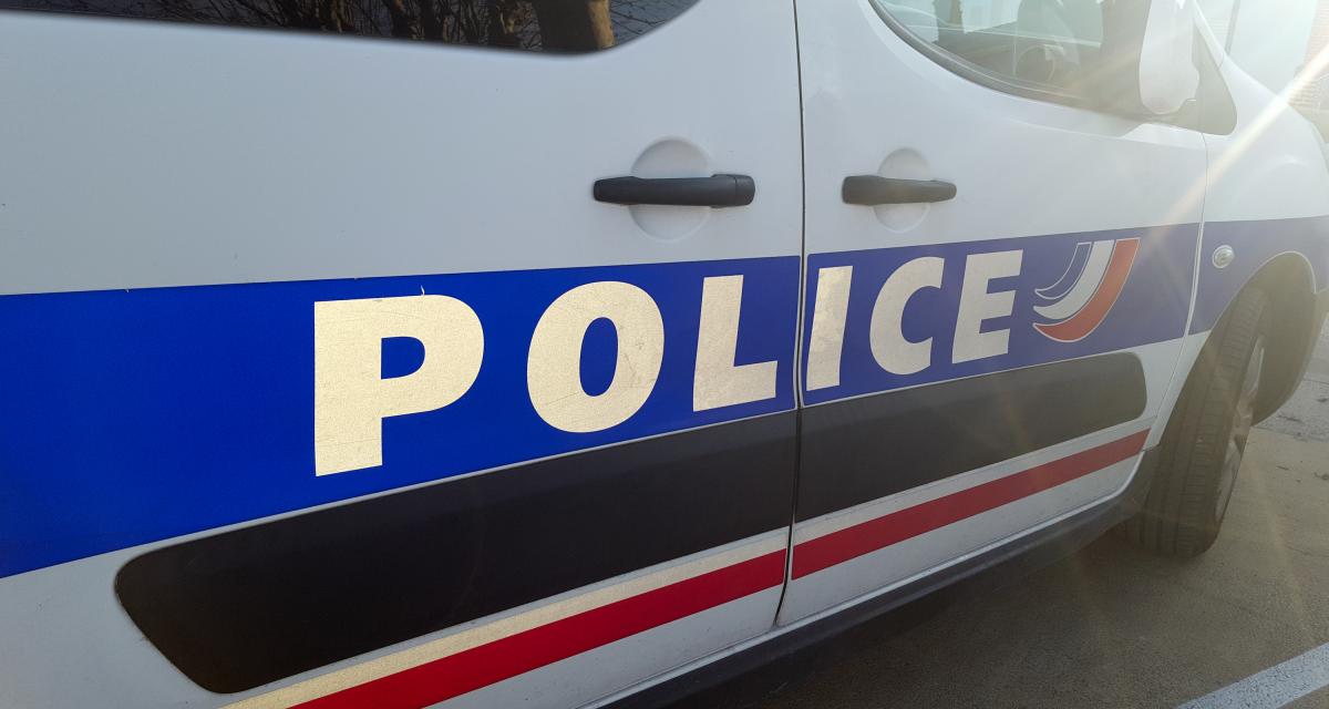 L'automobiliste a été arrêté par la police du côté de Villefranche