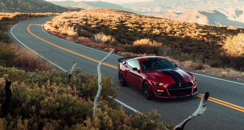  - La Ford Mustang Shelby GT500 2020 en 4 points