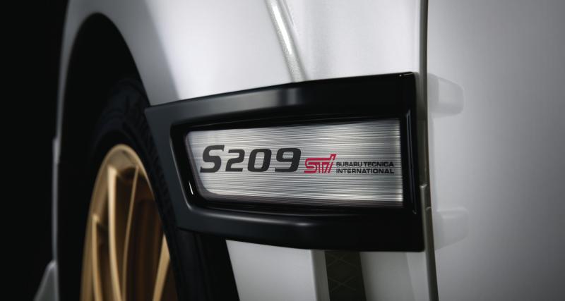 La Subaru WRX STI S209 en 4 points - Habitacle