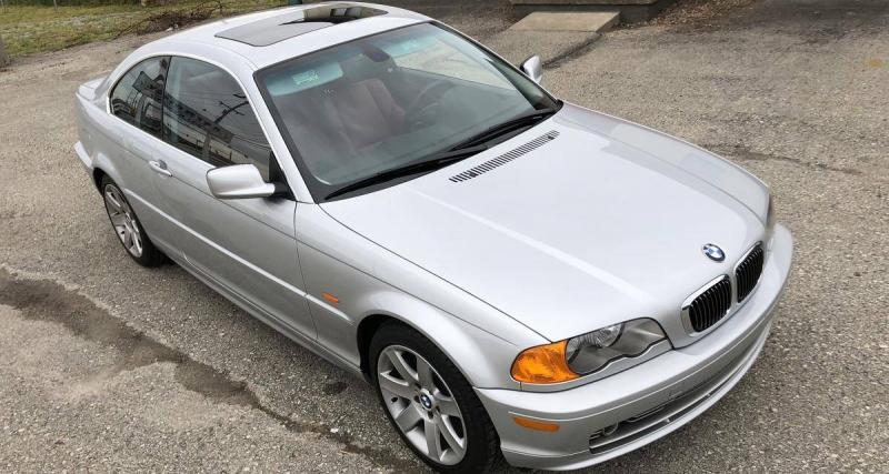  - Une BMW Série 3 E46 de 2001 est en vente avec moins de 1 400 kilomètres !