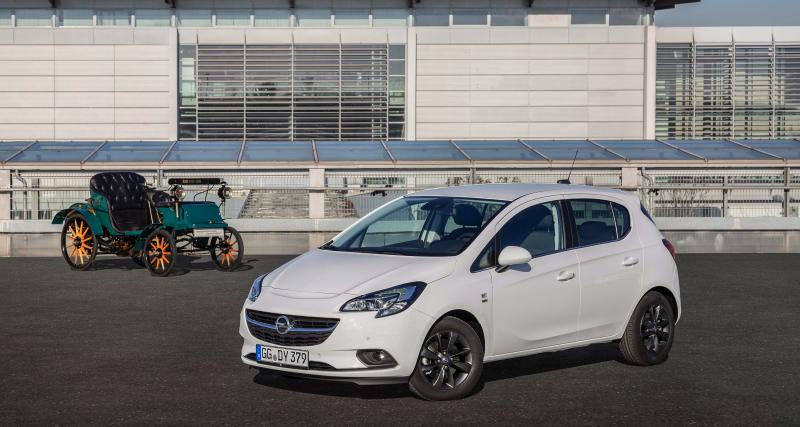 Opel fête ses 120 ans d’histoire avec une série limitée de sa Corsa - Plus de 13,5 millions de Corsa vendues depuis son lancement