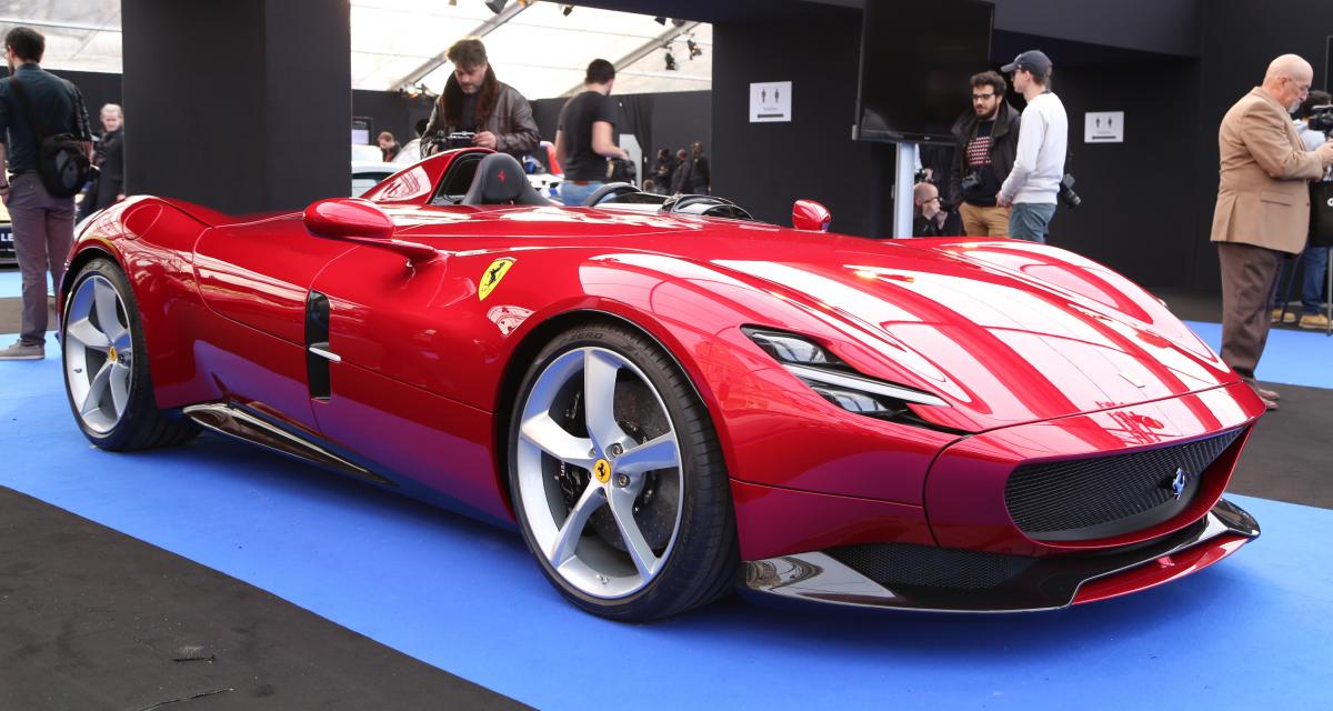 Retour à Paris pour la monoplace Ferrari SP1