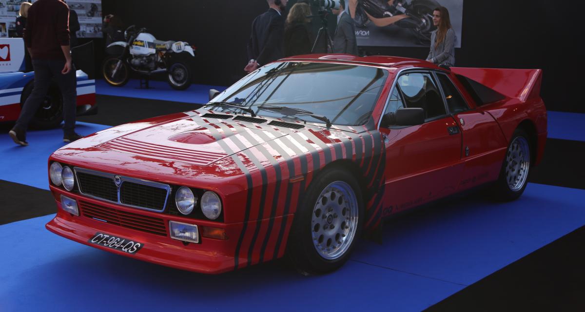 Lancia joue la carte de la légende à Paris avec sa Lancia 037.