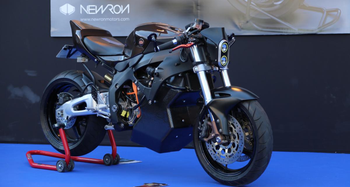 Découvrez la moto électrique Newron Moto en photos