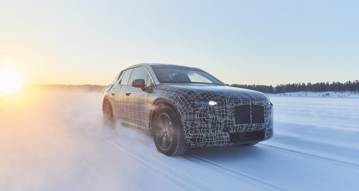 BMW iNEXT : 1ères photos officielles du grand SUV électrique et autonome