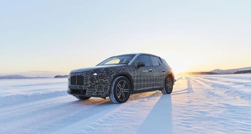 BMW iNEXT : 1ères photos officielles du grand SUV électrique et autonome - Tester la batterie dans le grand froid