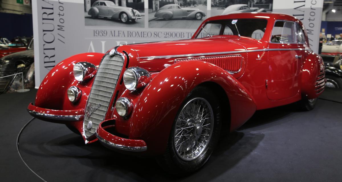 Découvrez nos photos de l'Alfa Romeo 8C 2900 B