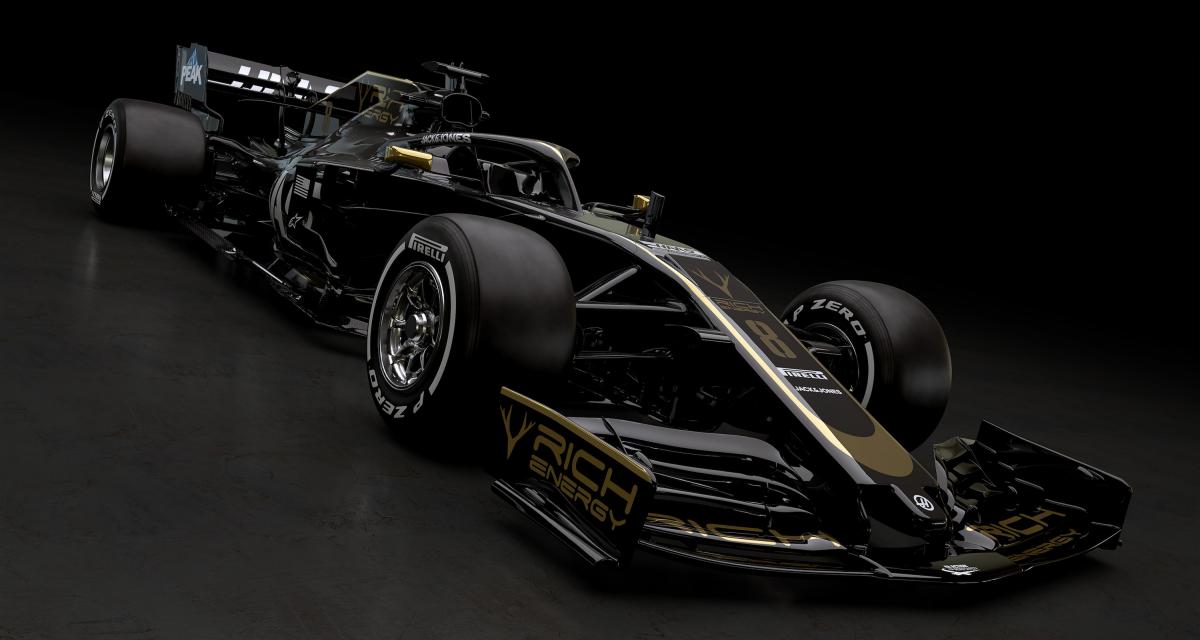 La nouvelle Formule 1 Haas pour la saison 2019
