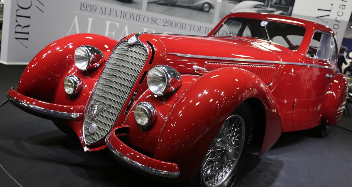 L'Alfa Romeo 8C 2900 B a été vendue pour 14,6 millions d'euros