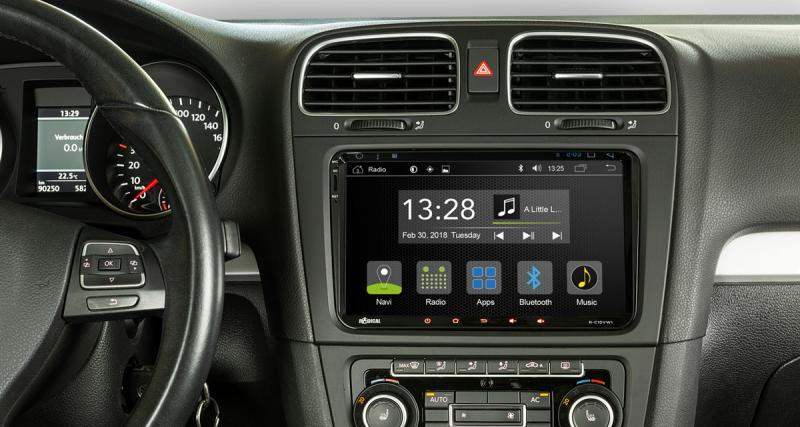  - Radical commercialise un autoradio Android “plug and play” pour les VW Golf 6