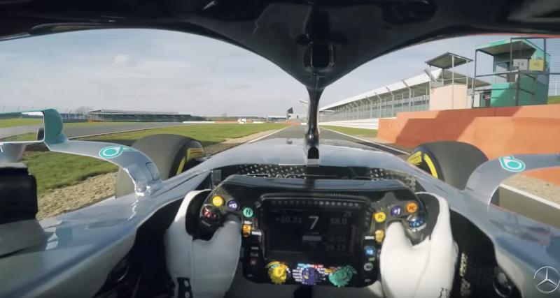  - Vidéo Mercedes W10 EQ Power+ : premiers tours de roue avec Lewis Hamilton