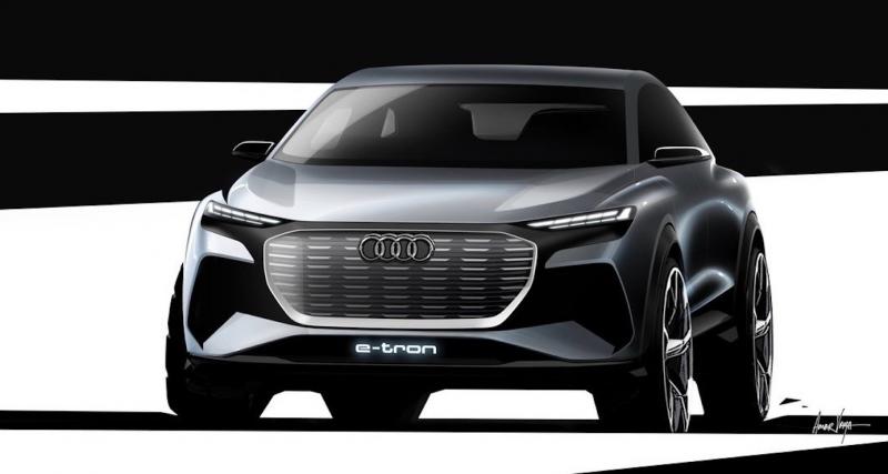 Audi Q4 e-tron : le SUV compact électrique sera présenté au salon de Genève