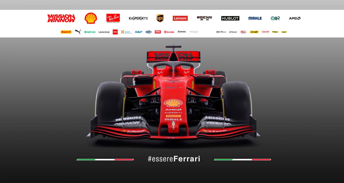 Formule 1 : toutes les photos de la nouvelle Ferrari SP90 
