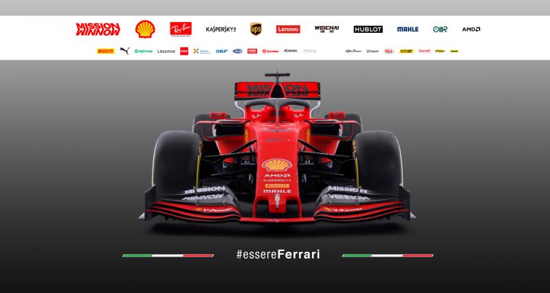  - Formule 1 : toutes les photos de la nouvelle Ferrari SP90 