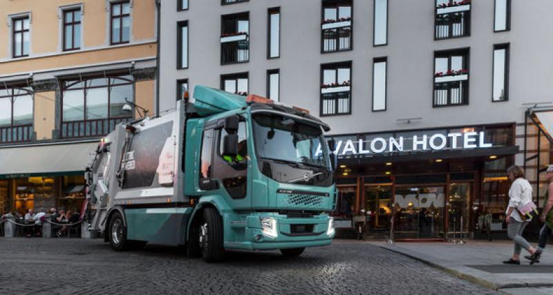 Volvo livre ses premiers poids lourds 100% électriques - La flotte de camion électrique arrivera dès le second semestre 2019 en concession.