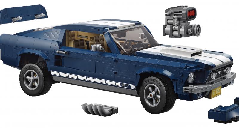 Une Ford Mustang de 1967 en version Lego ! - La Ford Mustang Fastback de 1967 en version Lego