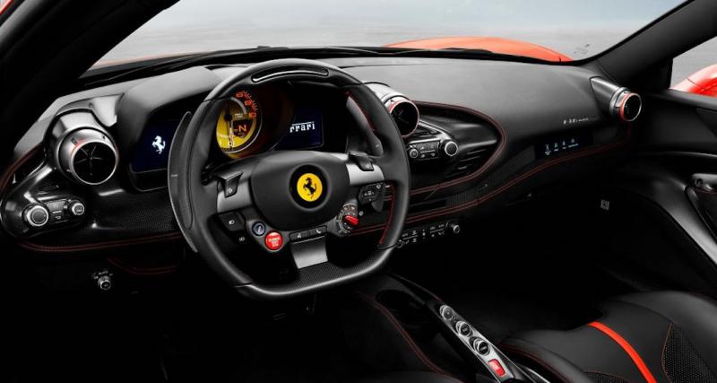 Ferrari F8 Tributo : le V8 le plus puissant de la marque - Un design issu des autres modèles de la gamme Ferrari