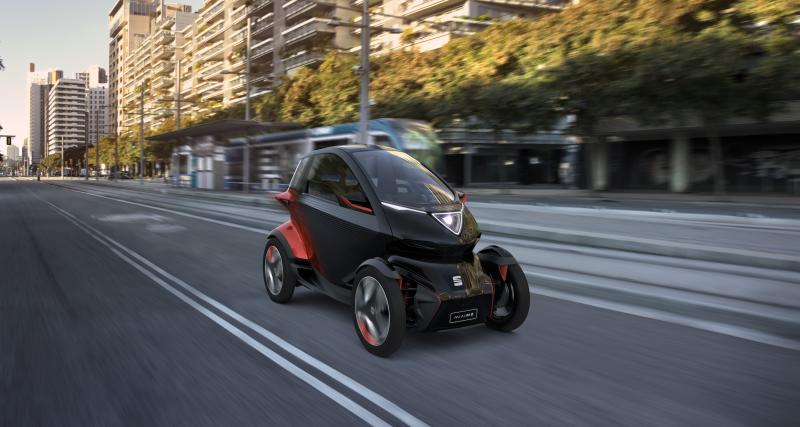 Seat Minimo : le concept-car électrique et autonome en 4 points
