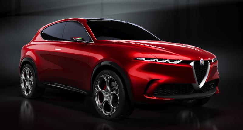 Salon de Genève 2019 - Alfa Romeo Tonale : toutes les photos du concept de SUV hybride italien à Genève
