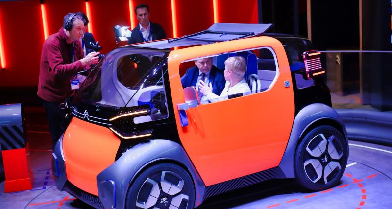 Salon de Genève 2019 - Citroën Ami One Concept : nos photos de la citadine électrique au Salon de Genève 2019
