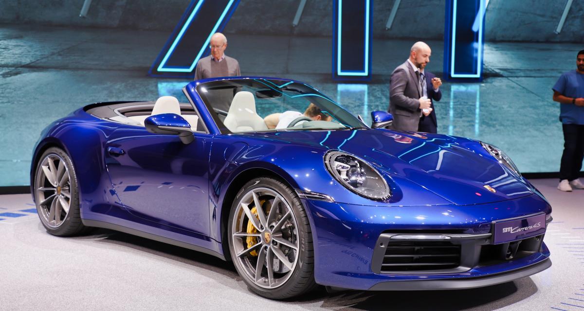 Porsche 911 Cabriolet : nos photos du cabriolet allemand au Salon de Genève 2019