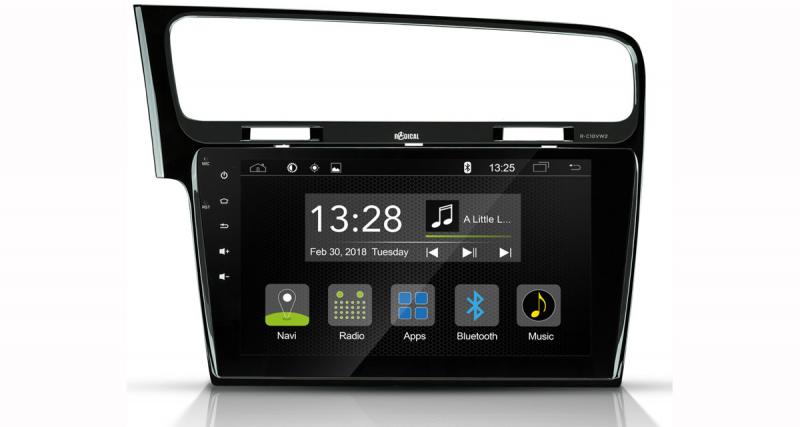  - Un autoradio Android “plug and play” pour la Golf 7 à prix canon chez Radical