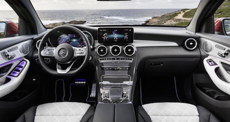 Mercedes GLC Coupé : le BMW X4 en ligne de mire - Modif' minimes