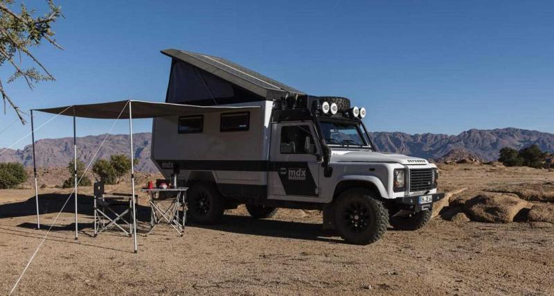 Le Land Rover Defender en mode camping-car - Le Land Rover Defender par Matzker