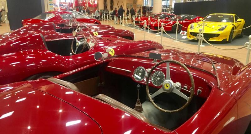  - Exposition unique de Ferrari à Monaco : une collection exceptionnelle !
