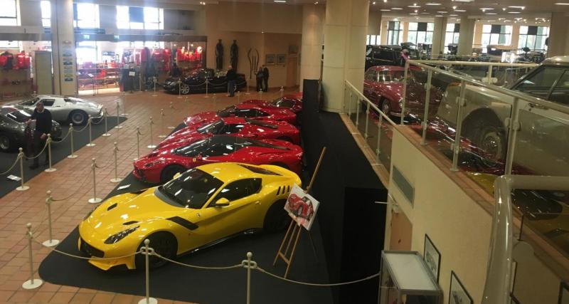 Exposition unique de Ferrari à Monaco : une collection exceptionnelle ! - Exposition Ferrari à Monaco