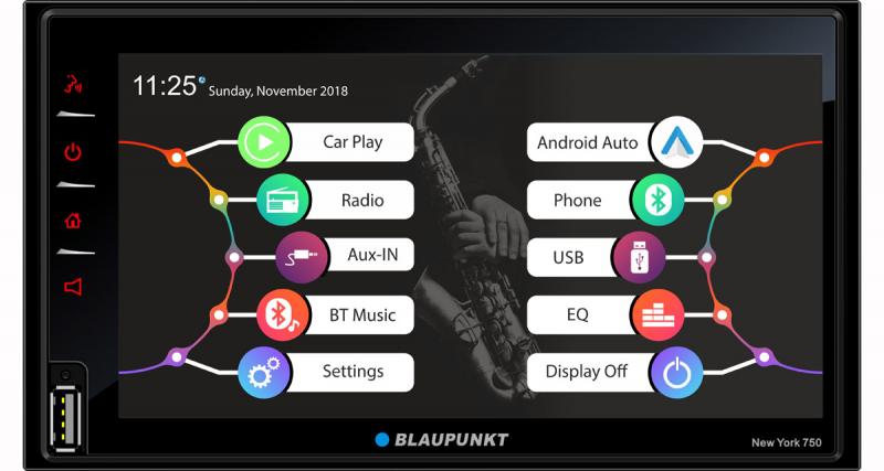  - Blaupunkt va commercialiser un autoradio multimédia Android Auto et CarPlay