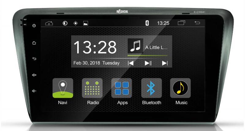  - Radical commercialise un autoradio Android “plug and play” à prix canon pour les Skoda