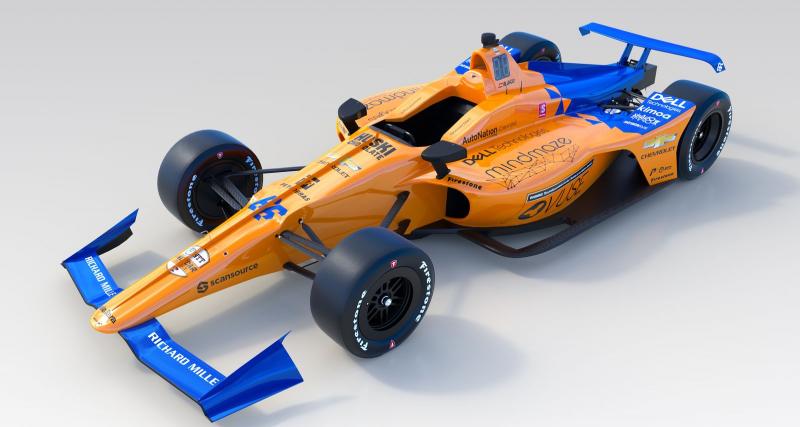 - 500 Miles d'Indianapolis : McLaren dévoile la monoplace de Fernando Alonso