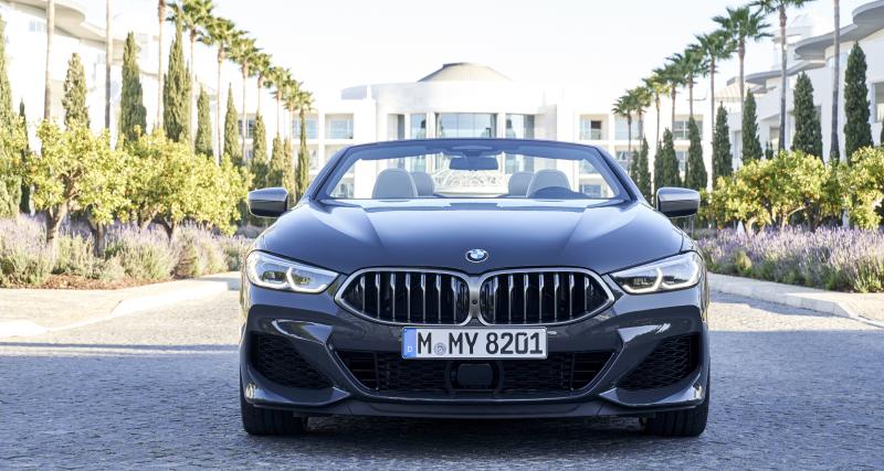Nouvelle BMW Série 8 Cabriolet : les photos et la vidéo de l'essai au Portugal - Plumage, et ramage
