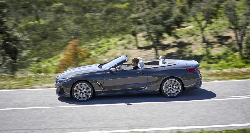 Nouvelle BMW Série 8 Cabriolet : les photos et la vidéo de l'essai au Portugal - Laissez-nous profiter !