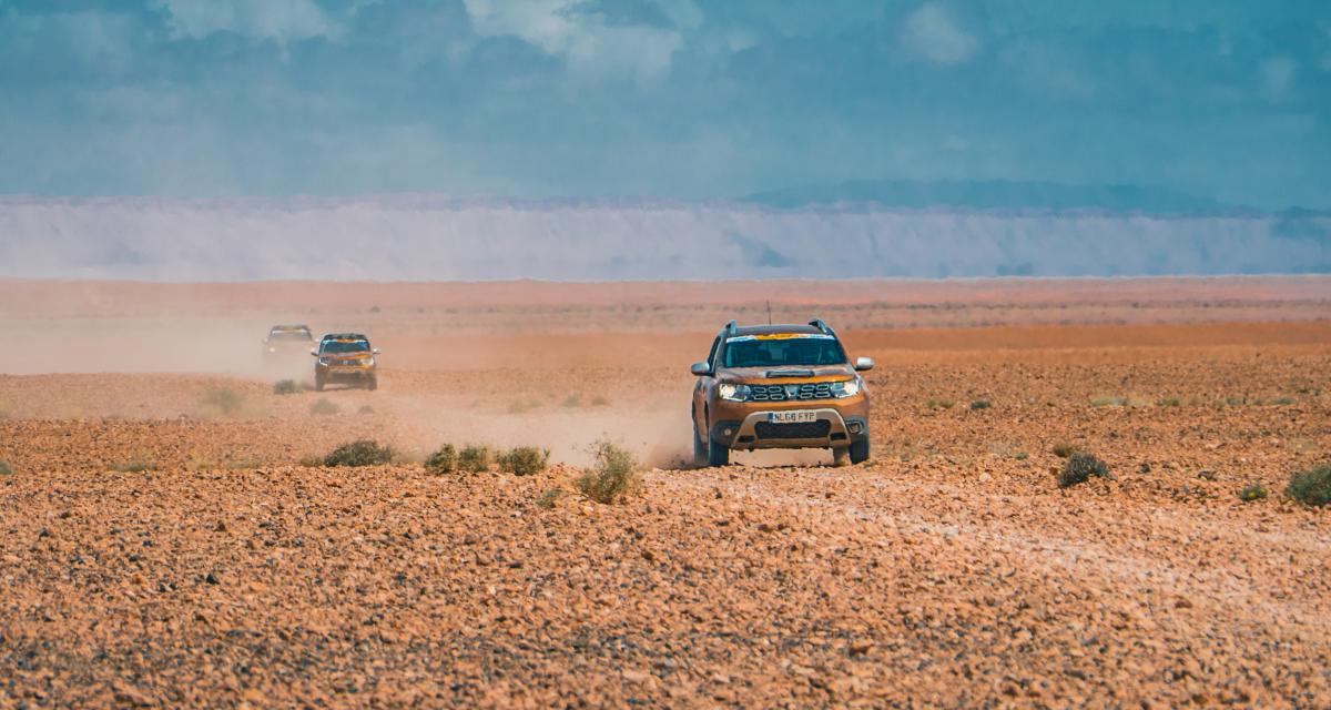 2000 km dans le désert en Dacia Duster : défi relevé