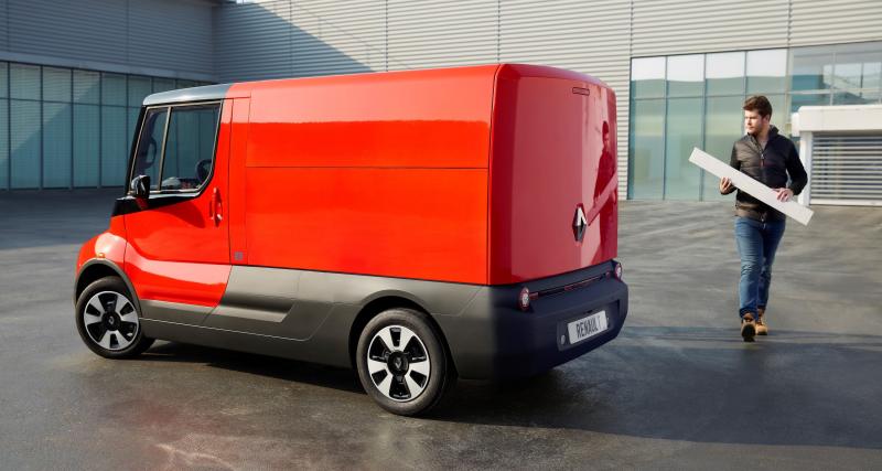 Renault EZ-Flex : l’utilitaire électrique et autonome pour la livraison en 3 points - C’est quoi ?