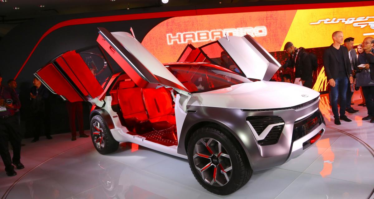 Le Kia Habaniro, SUV électrique et autonome de niveau 5