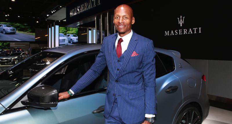  - L’ancien joueur NBA Ray Allen a reçu sa Maserati Levante GTS personnalisée