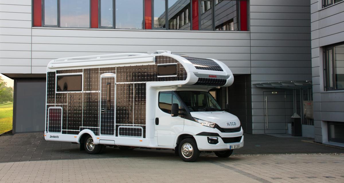 Dethieffs e-Home : le camping-car éléctrique à recharge solaire en 4 points