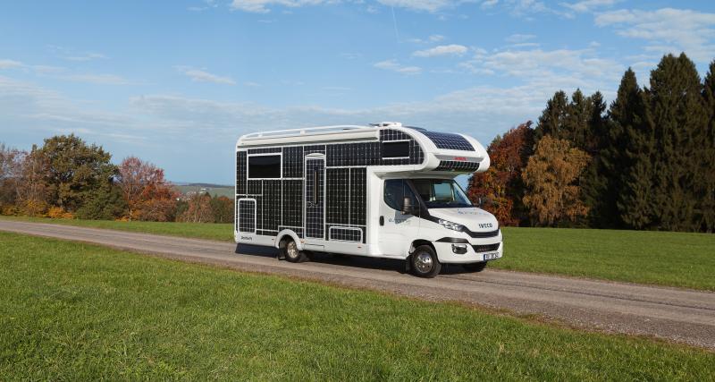 Dethieffs e-Home : le camping-car éléctrique à recharge solaire en 4 points - Du premium, partout