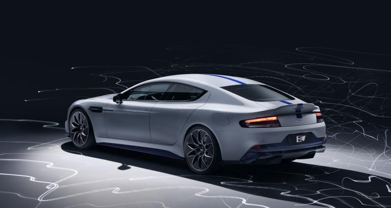  - Aston Martin Rapide E : la berline 100% électrique en 4 points