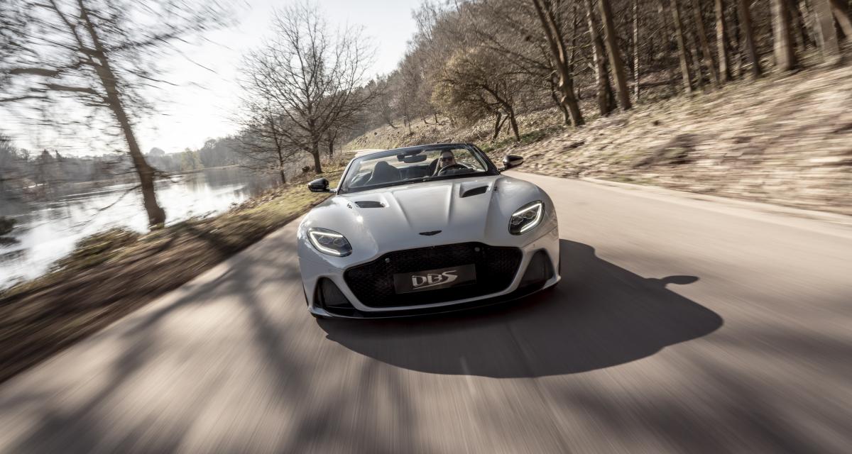 Aston Martin DBS Superleggera Volante : toutes les photos