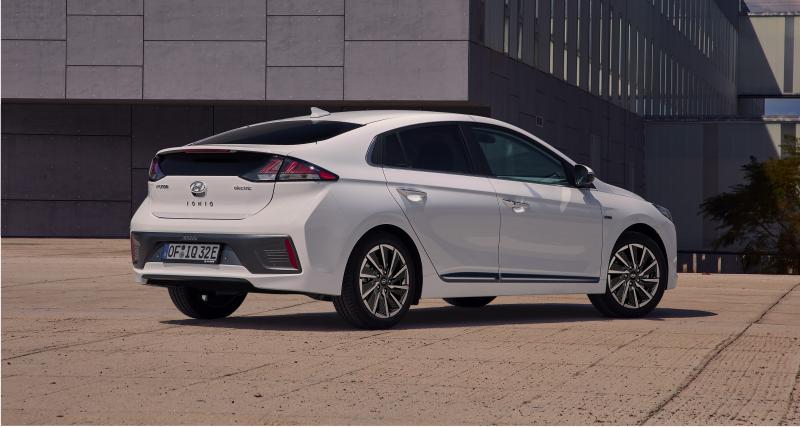La Hyundai Ioniq Electric restylée en trois points - Avec sa nouvelle batterie, la Hyundai Ioniq Electric pourra réellement s’approcher des 300 km d’autonomie.