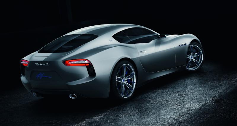 Les Maserati ? Jamais sans bruit ! - Le concept Alfieri présenté en 2014 à Genève annonce la remplaçante du même nom de la Maserati GranTurismo. Elle n’oubliera pas de conserver un moteur thermique