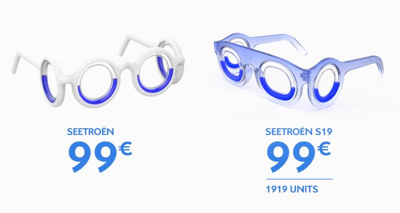 Seetroën : les lunettes anti-mal des transports par Citroën - Pour le style, on repassera